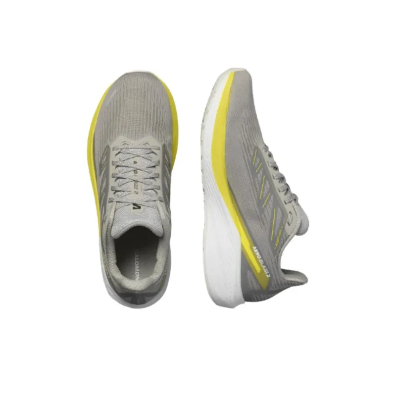 SALOMON Aero Blaze 2 'Ghost Grey Sulphur Spring'-3