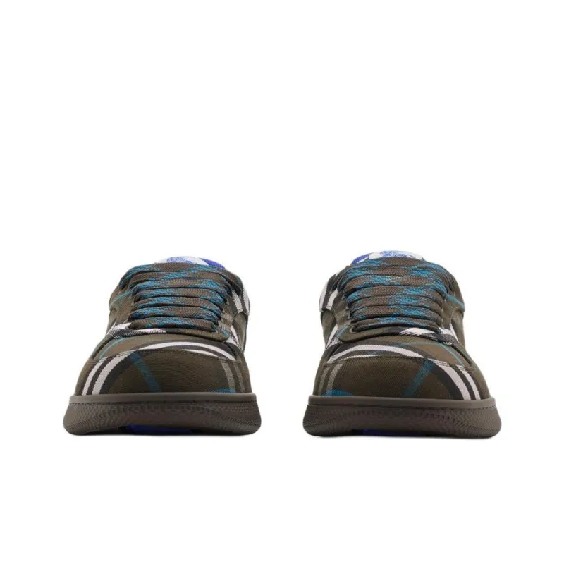 Burberry Terrace Skateboard Shoes Men's Brown-2