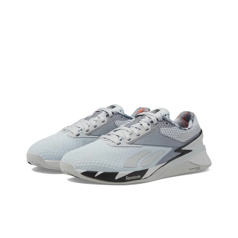 Reebok Women's Nano X3 'Pure Grey Black'-1