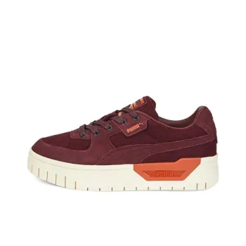 PUMA Cali Dream Abrasion Resistant Breathable Low Top Skateboard Shoes Women's Red