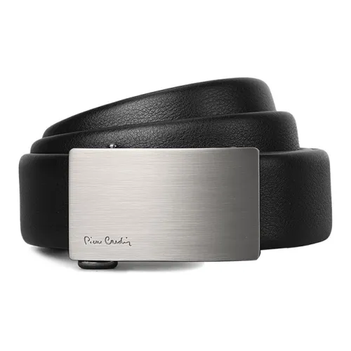 PIERRE CARDIN Cow Leather Belts Men's Width  3.5cm