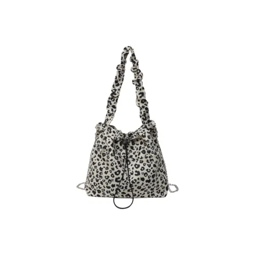 Barang Bear Canvas Canvas Bag Portable Crossbody Bag Shoulder Bag Regular Women's Ecru Coffee Brown