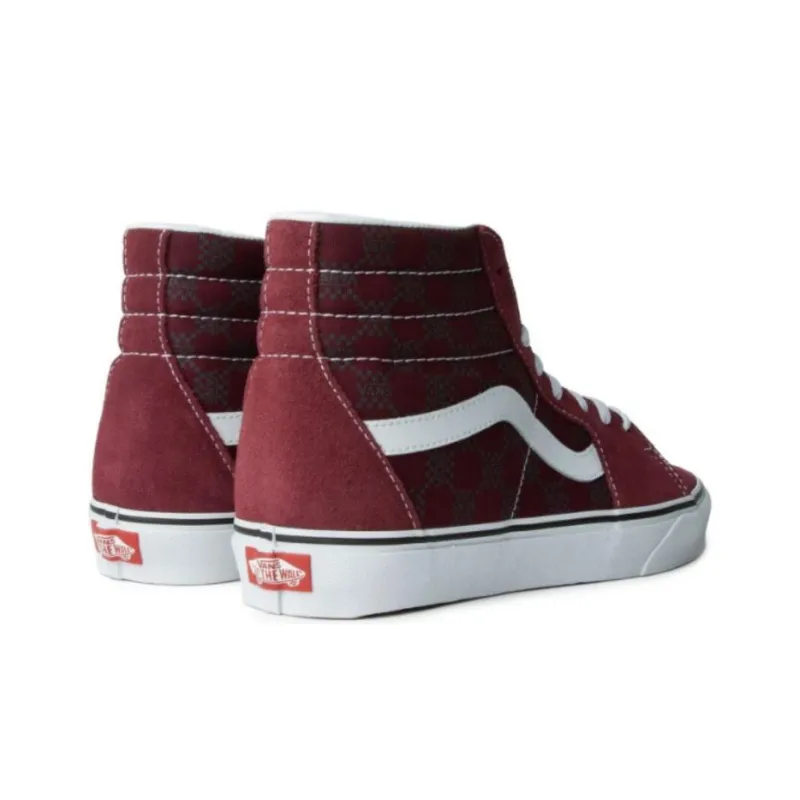 Vans Sk8 Hi Monogram 'Burgundy'-2