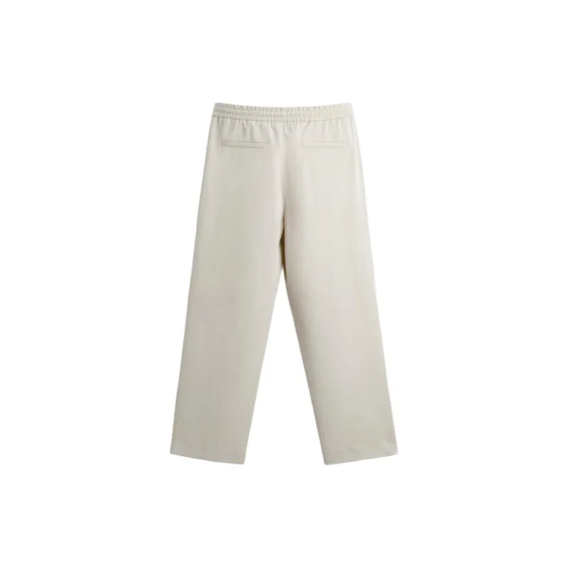 ZARA Casual Pants Men White-1