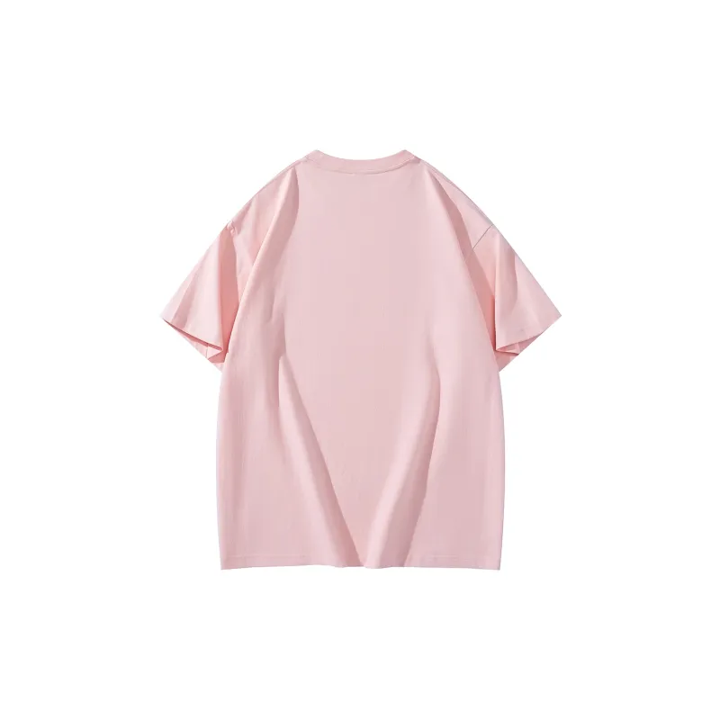 PEIMENG Short Sleeved T Shirts Unisex Comes With Necklace-3
