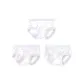 3 Pack (White+Green+Purple)