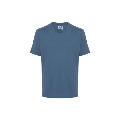 FEDELI T-Shirts Men Cobalt Blue