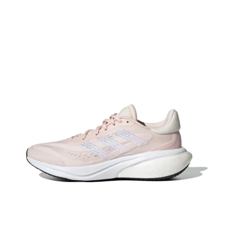 Adidas Supernova 3 Slip-Resistant Low-Top Casual Running Shoes Women's Pink-0