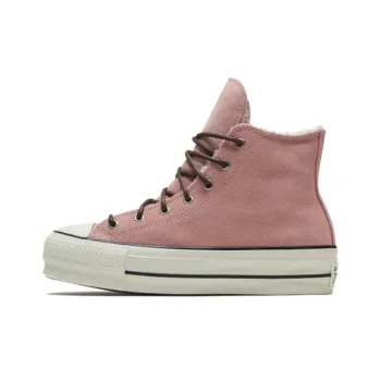 Converse Sherpa Chuck Taylor All Star Platform High Top 'Pink Blue' Women's