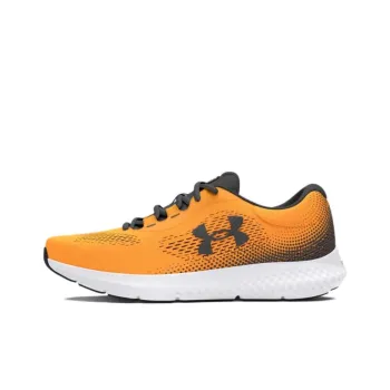 Under Armour Anti-Slip And Wear-Resistant Breathable Low-Top Casual Running Shoes Men's Orange White Black