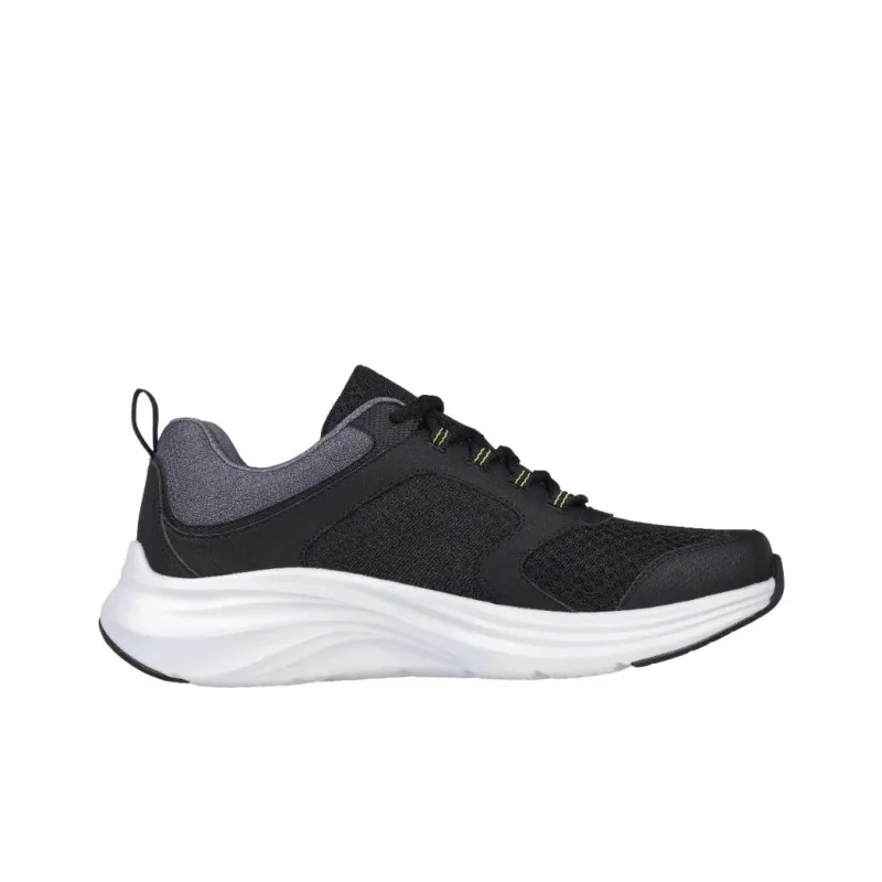 Skechers Vapor Foam Cushioned Slip Resistant Abrasion Resistant Low Top Running Shoes Men's Black-1