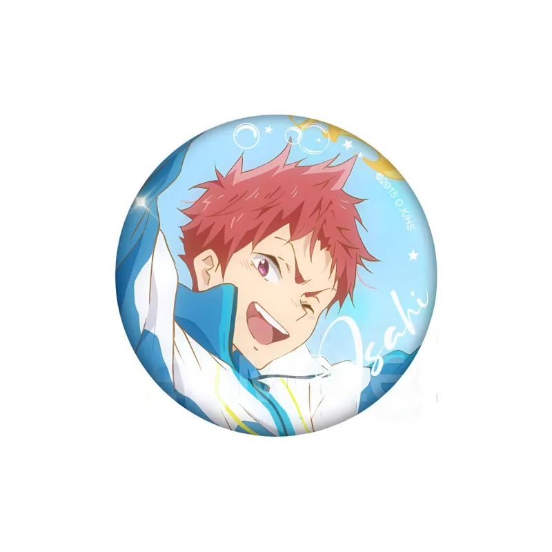 Xhdm Haruka Nanase Makoto Tachibana Bubbles Crown Collection Badge Badges-3