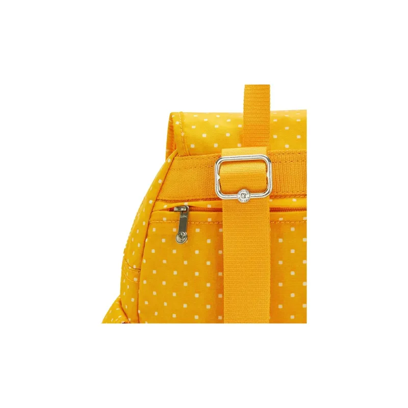 Kipling Polyamide Backpack Medium Size Unisex Yellow-5