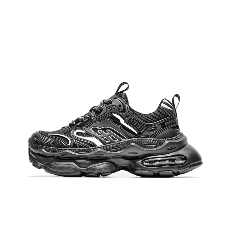 MOERBAI Spacewalk Series Cushioning Breathable Coverage Lightweight Height Increasing Low Top Chunky Sneakers Unisex-0