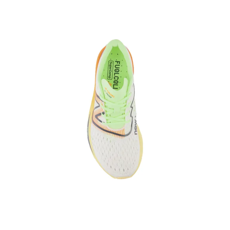 New Balance FuelCell SuperComp Pacer Slip Resistant Low Top Training Shoes Women's White-3