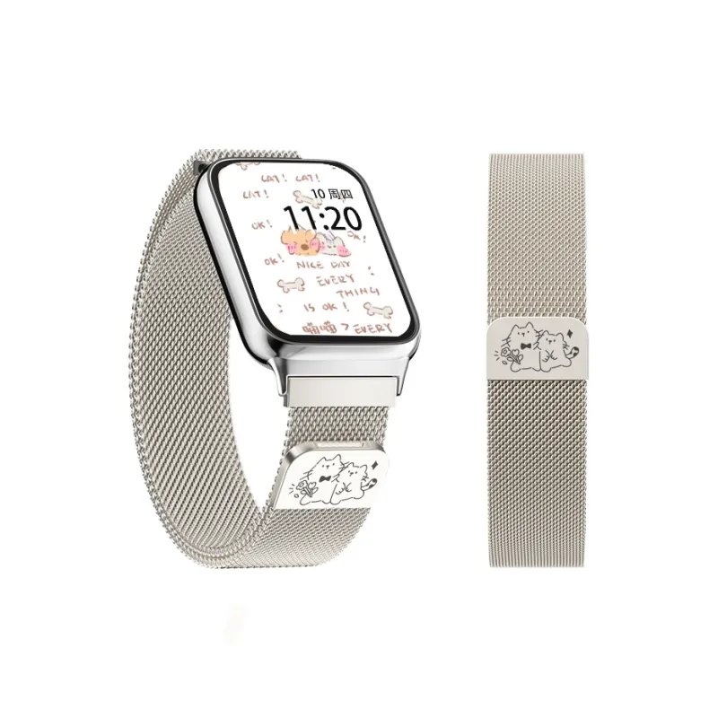 FZRT Xiaomi Compatibility Watch Band Metal-0