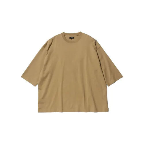 Beams T-Shirts Men Taupe