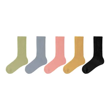 MADALLO Specification Knee High Socks Women's Combo Set
