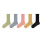 5 Pack (Pea Green+Bright Yellow+Bright Pink+Blue Gray+Black)