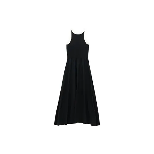 VERA VEINS Sleeveless Dresses Women's Classic Black