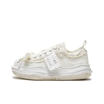 MQMS Destroy The Lace Skateboard Shoes Unisex Low-Top White