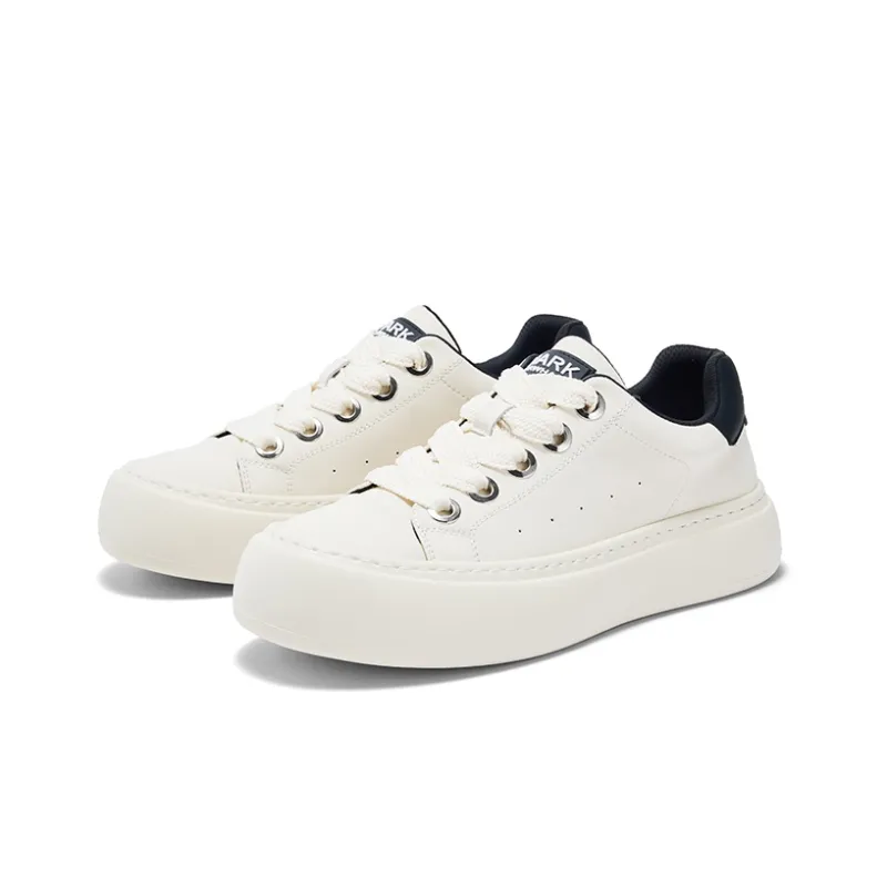 FAIRWHALE Low-Top Skateboard Shoes Men's Coconut Milk White/Oreo-2
