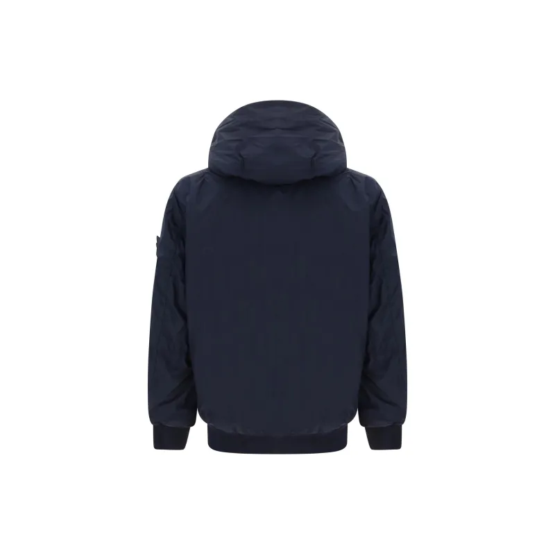 STONE ISLAND Zip Up Hooded Jacket-1