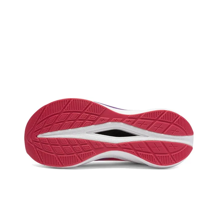 LPMX Breathable Support Lightweight Rebound Running Shoes Unisex Plum Red Purple-5