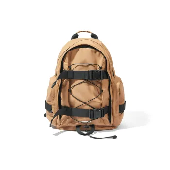 LIVEBOX EN DIRECT Oxford Skateboard Bag Laptop Bag Backpack Large Size Unisex Brown