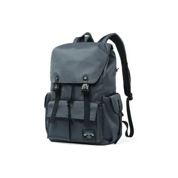 MOYYI Oxford Backpack Men's Dark Green Black Gray