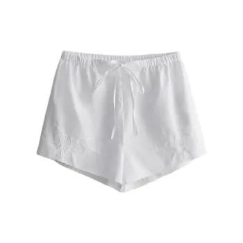 ZARA Pajama Pants Women's White