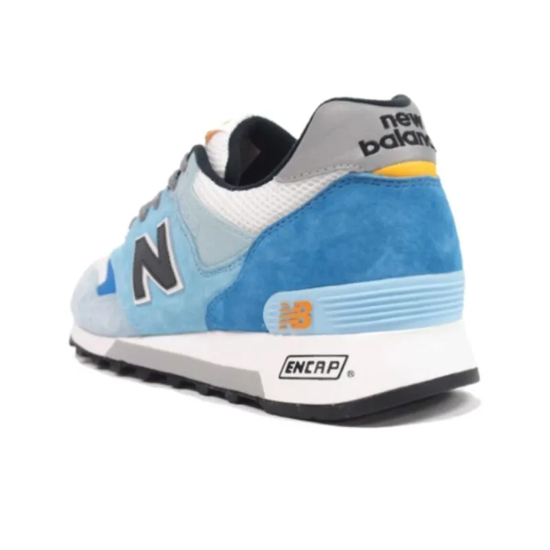 HAL x New Balance NB 577 Cushioning Wear-Resistant Low-Top Running Shoes Unisex Blue-3