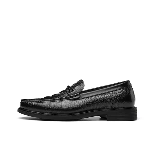CARTELO Dress Shoes Men Low Top Black