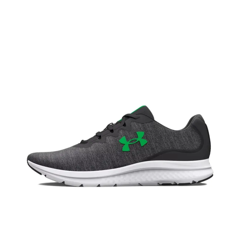 Under Armour Charged Impulse 3 Knit 'Jet Grey Green Screen'-0
