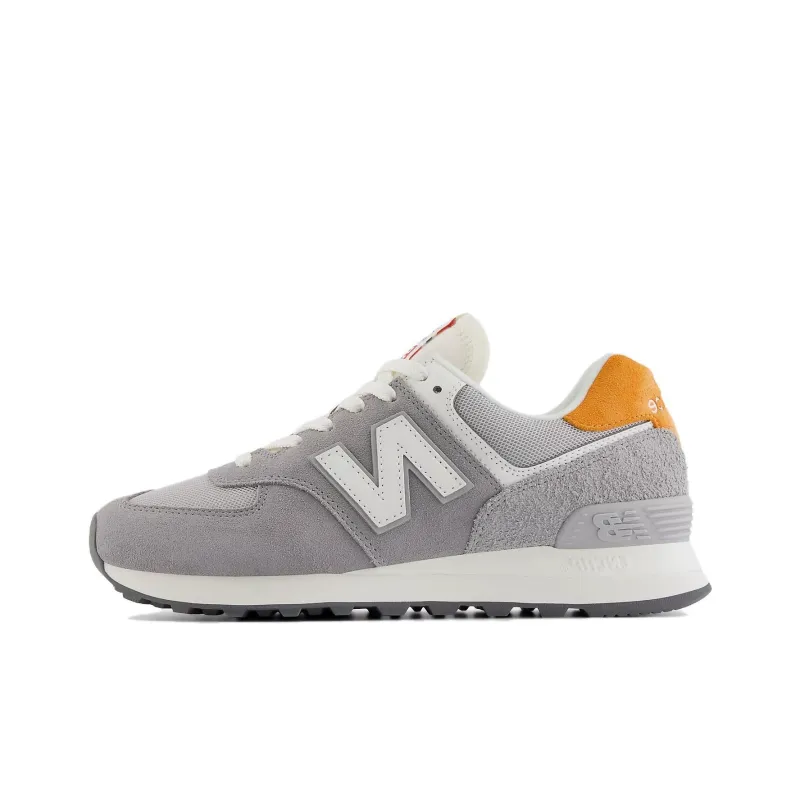 New Balance 574 Grey Orange Women's-0