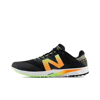 New Balance FuelCell XC7 V5 Black Bleached Lime Glo Hot Mango Women's