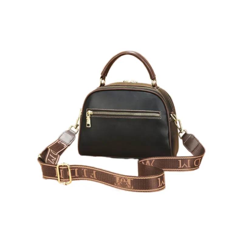 Weymond PVC One Shoulder Handbag Crossbody Bag Women's White Black-6