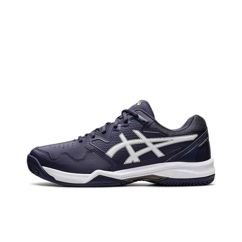 Asics Gel Dedicate 7 Clay Low Top Tennis Shoes Men's Indigo-0