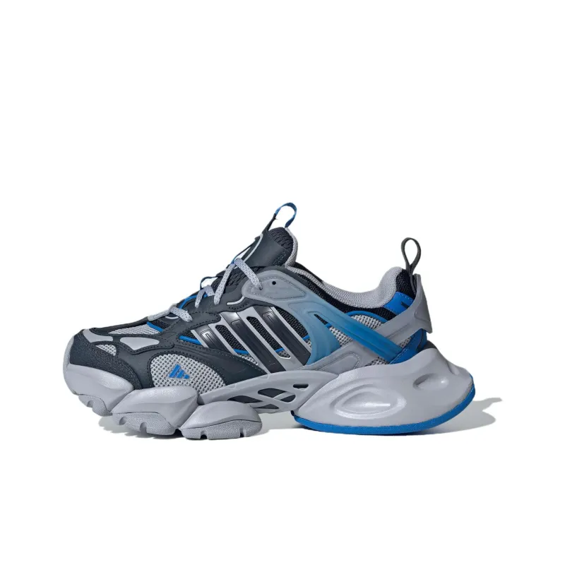 Adidas XLG RUNNER DELUXE Anti Slip And Wear Resistant Breathable Low Top Casual Running Shoes Unisex Gray-0