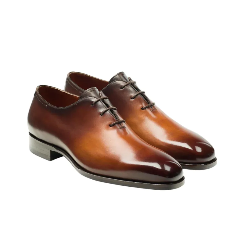 Magnanni Alexander Dress Shoes Men's Medium Brown-2