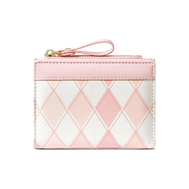 BRINCH PU Wallet Regular Women's Pink/Purple-1