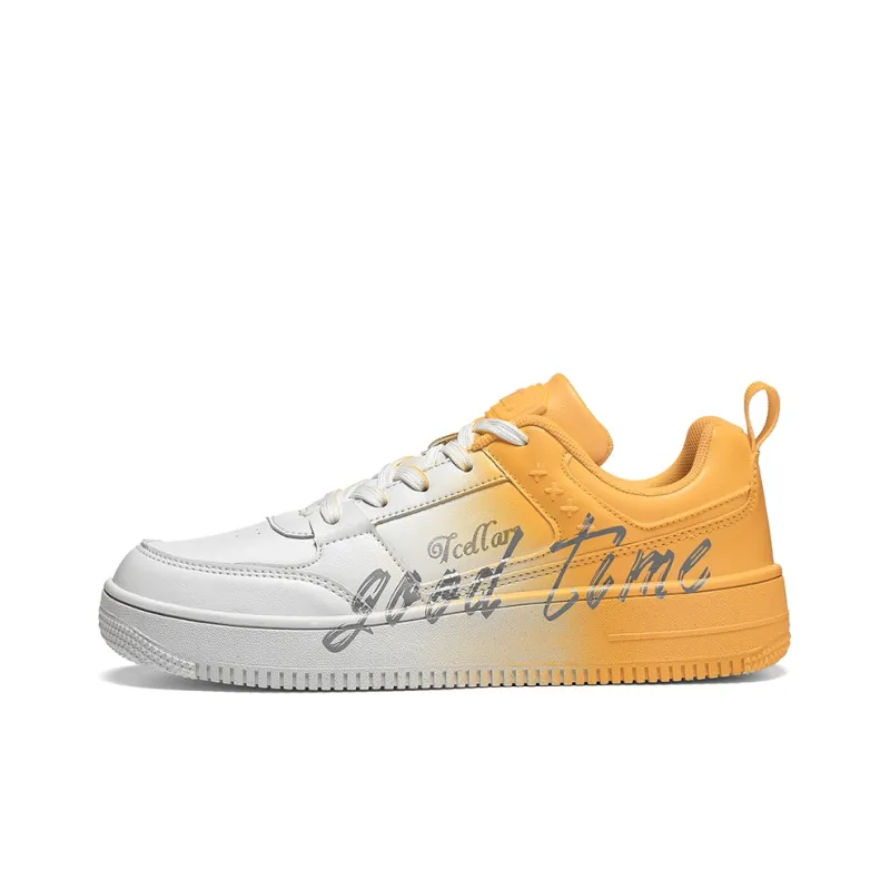 TCELLARS Skateboard Shoes Unisex Low Top White-55