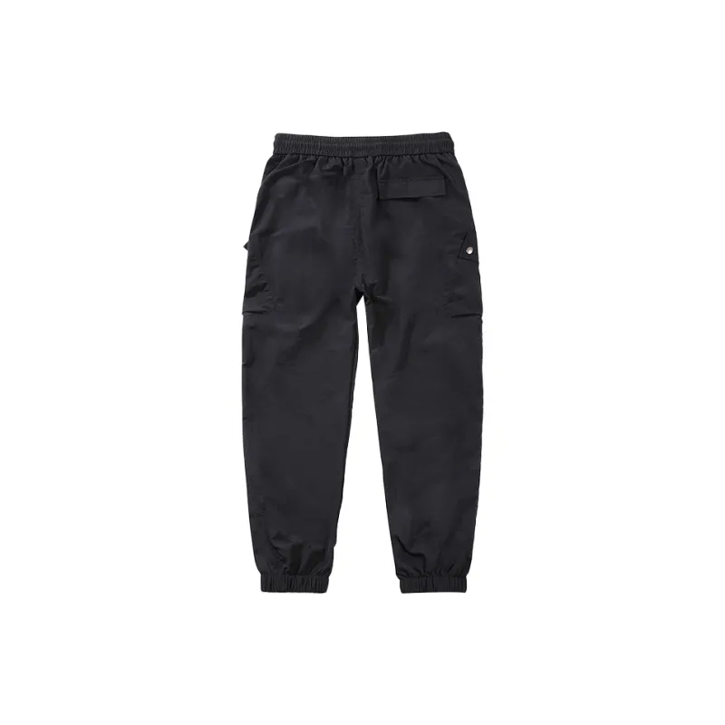 Jeep Individual Lace Up Straight Fit Casual Pants Unisex-41