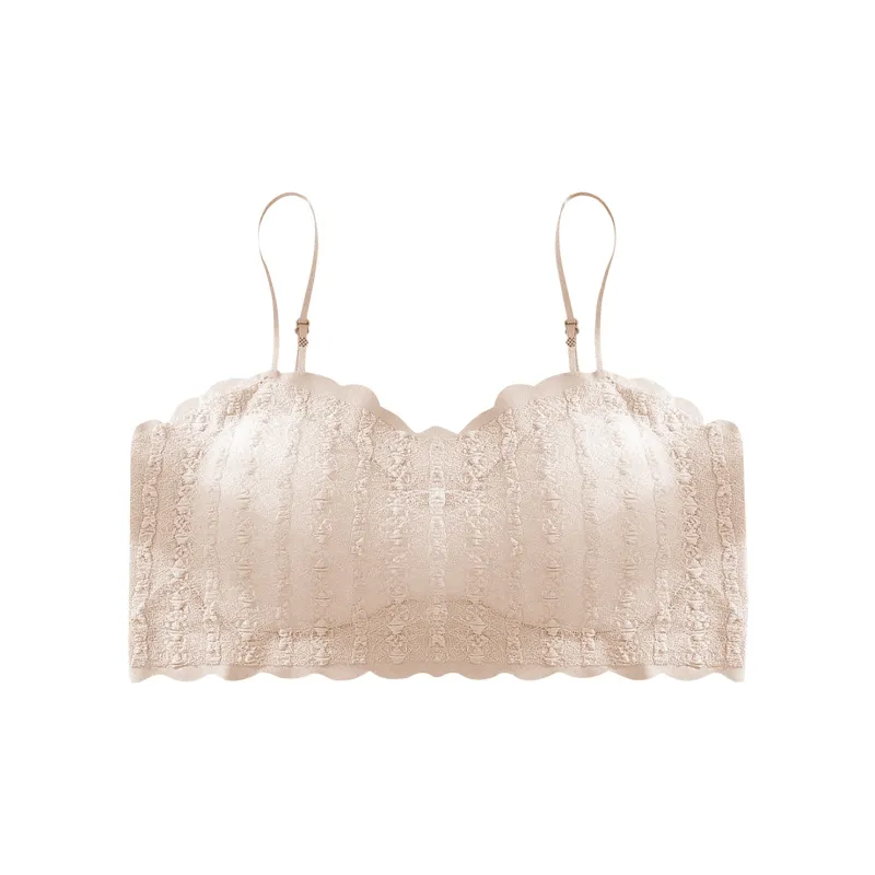 Flowers In Water Bra Women's Skin-0
