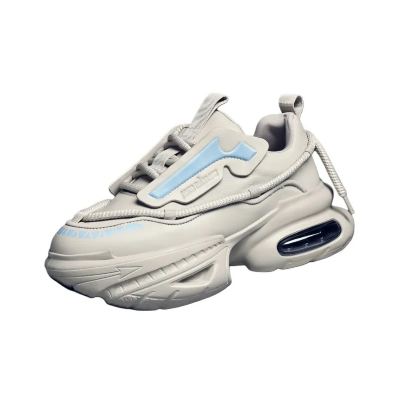 JANE HARLOW Low-Top Chunky Sneakers Men's Gray-0