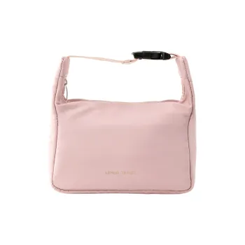 LOHAS Travel Pu Leather Makeup Bag Regular Women's Black/Pink