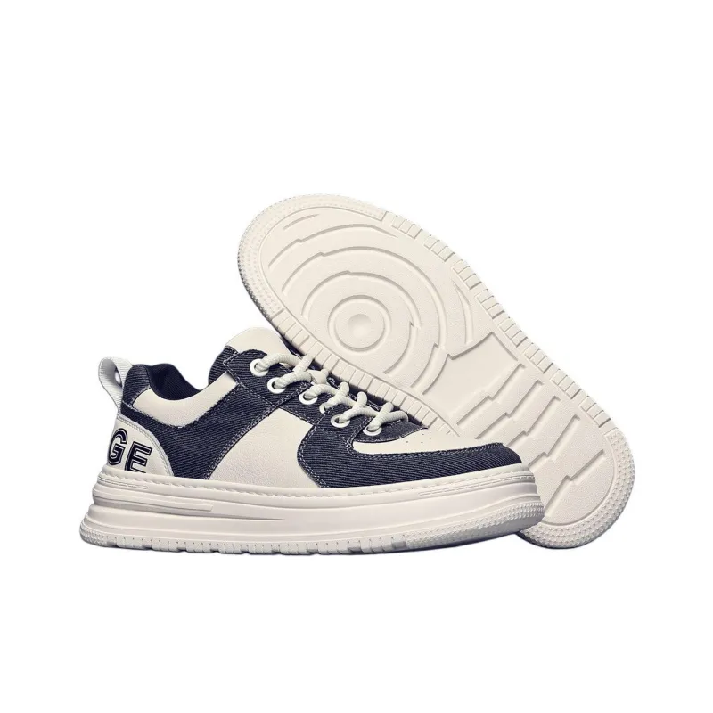 JANE HARLOW Low-Top Skateboard Shoes Men's White Gray-4