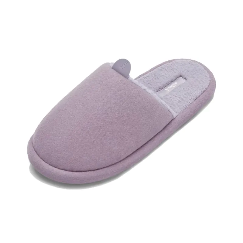 Allbirds Dweller Fluff Slip-Resistant Slide Slippers Women's Hazy Purple-3