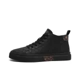 Black High-Top Fleece-Lined