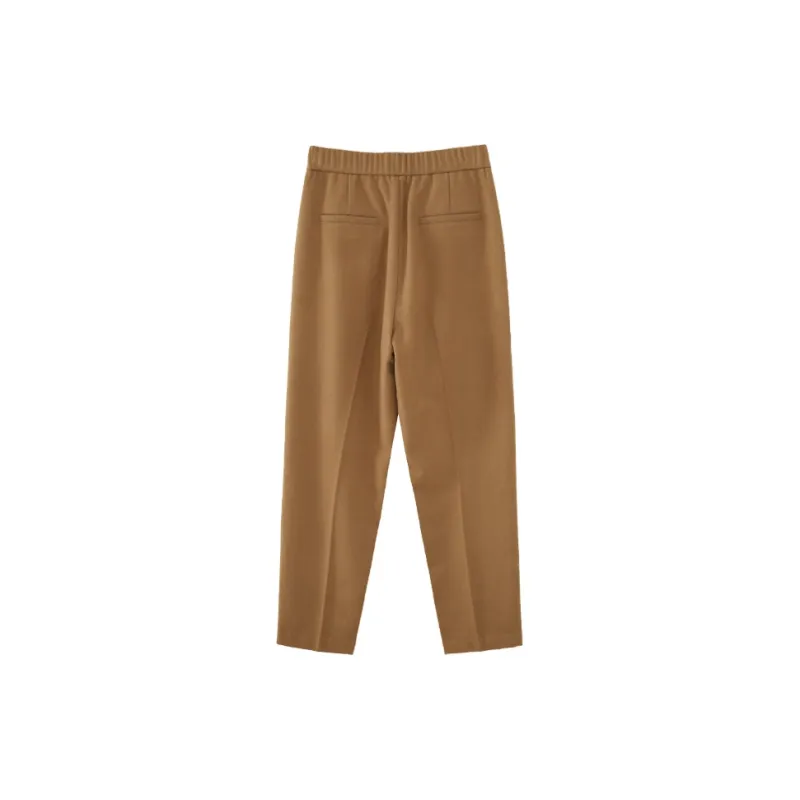 YALIDA Casual Pants Women's Camel-1
